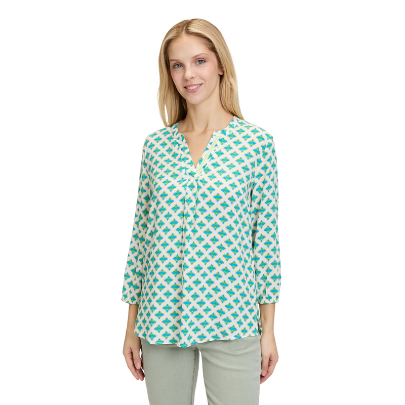 Dames Blouse 87257246 Cartoon GROEN DESSIN