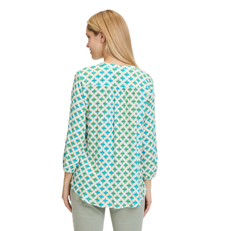Dames Blouse 87257246 Cartoon GROEN DESSIN