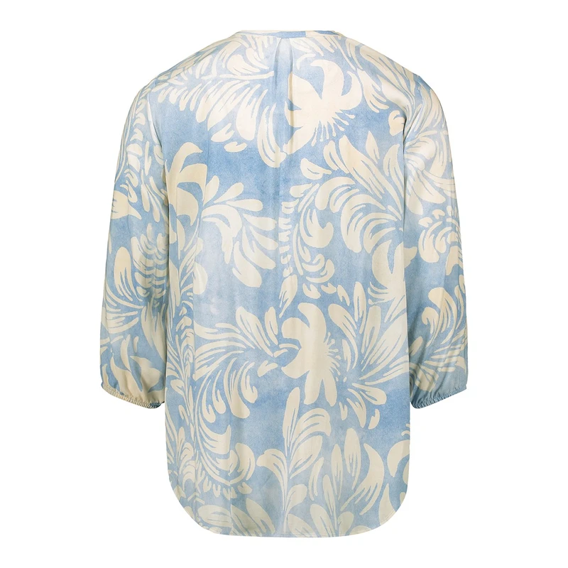 Dames Blouse 87317233 Cartoon BLAUW DESSIN