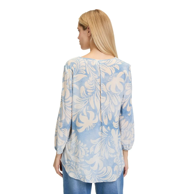 Dames Blouse 87317233 Cartoon BLAUW DESSIN