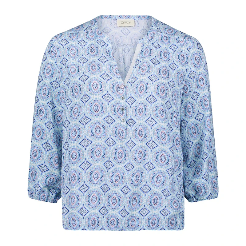 Dames Blouse 87327180 Cartoon BLEU
