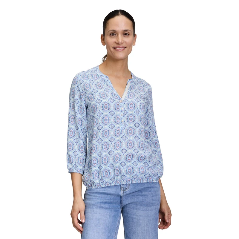 Dames Blouse 87327180 Cartoon BLEU