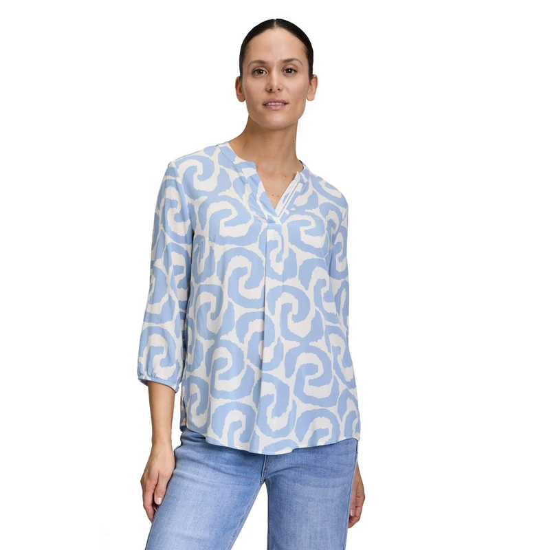 Dames Blouse 87337237 Cartoon WIT DESSIN
