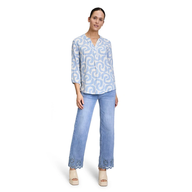 Dames Blouse 87337237 Cartoon WIT DESSIN