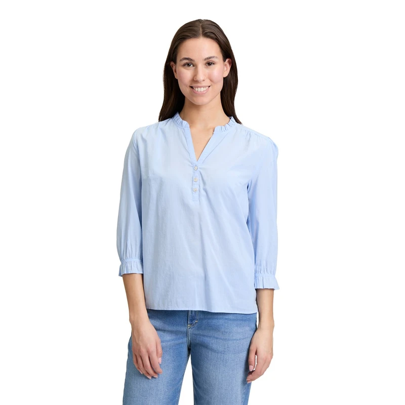Dames Blouse 87387533 Cartoon MIDDEN BLAUW