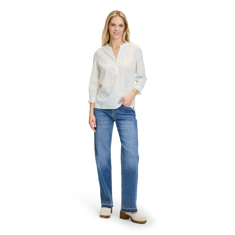 Dames Blouse 87397534 Cartoon WIT DESSIN