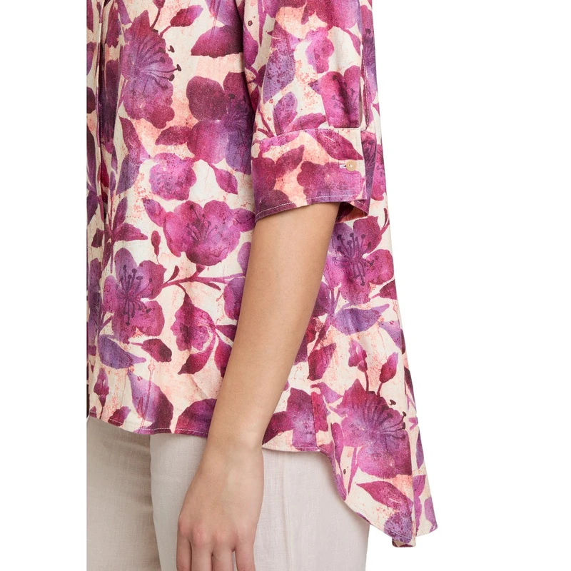Dames Blouse 87497332 Cartoon FUCHSIA