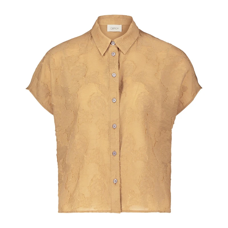 Dames Blouse 87557542 Cartoon MIDDEN BRUIN