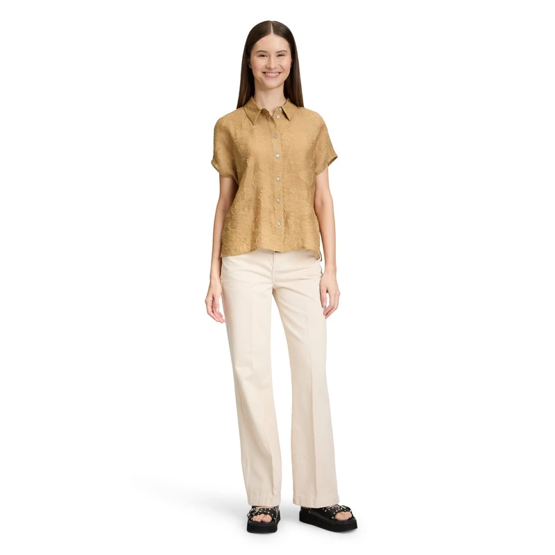 Dames Blouse 87557542 Cartoon MIDDEN BRUIN