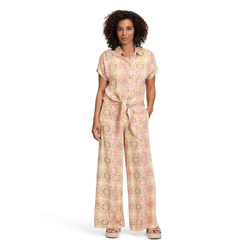 Dames Blouse 87607277 Cartoon GEEL