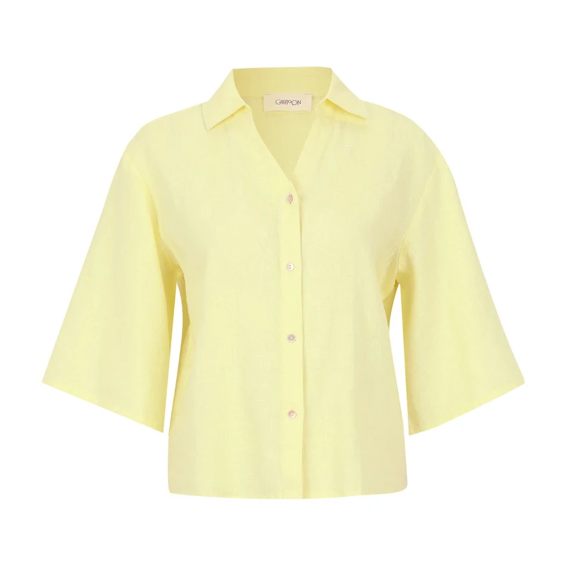 Dames Blouse 87817230 Cartoon GROEN