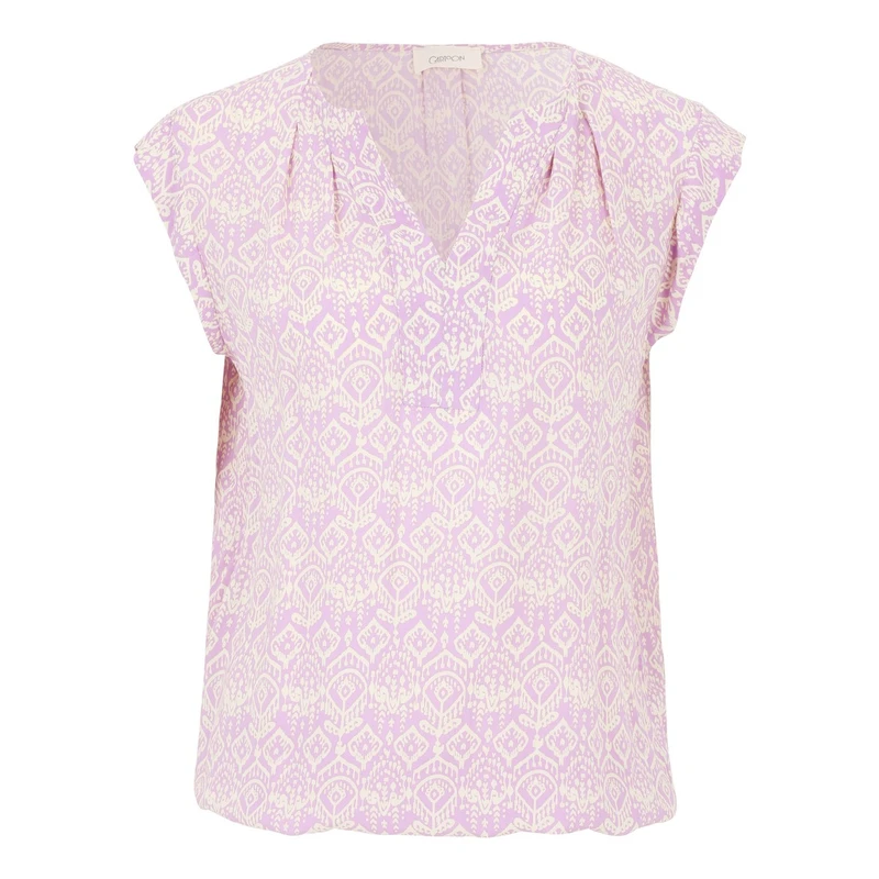Dames Blouse 87867569 Cartoon PAARS DESSIN
