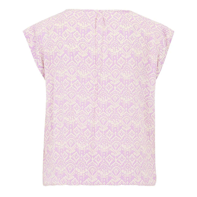 Dames Blouse 87867569 Cartoon PAARS DESSIN