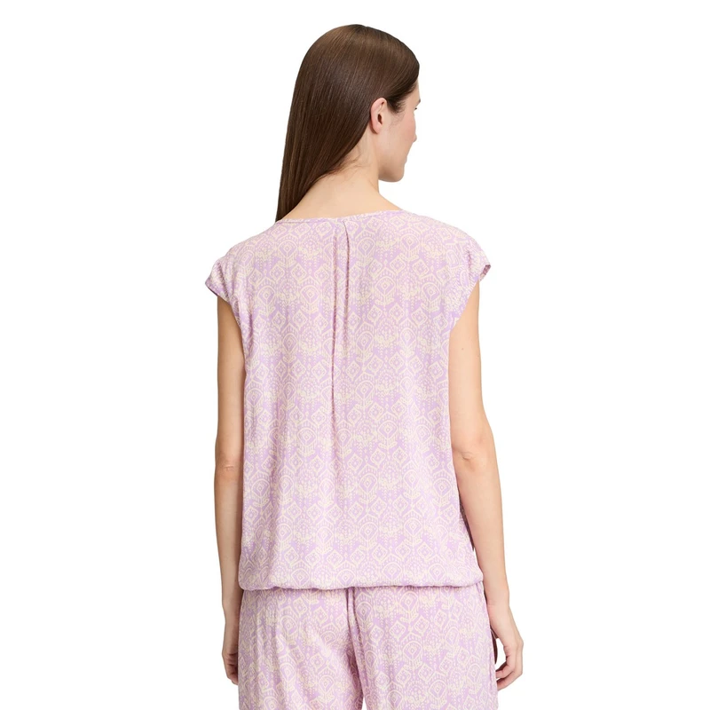 Dames Blouse 87867569 Cartoon PAARS DESSIN