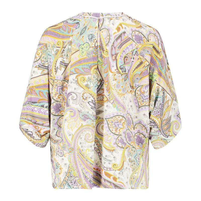 Dames Blouse 87897313 Cartoon GROEN DESSIN