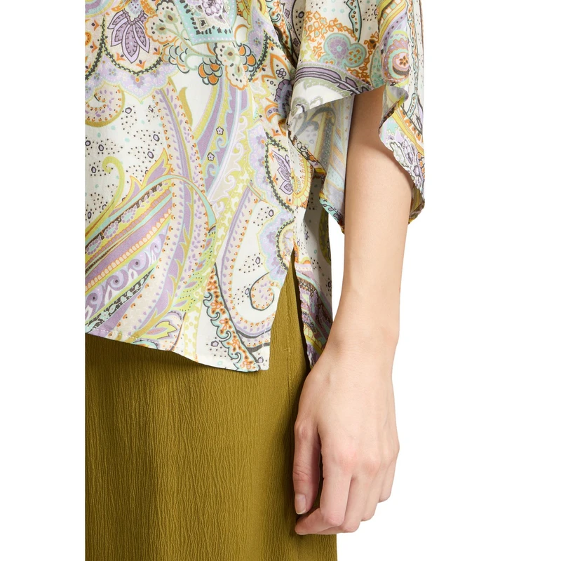 Dames Blouse 87897313 Cartoon GROEN DESSIN