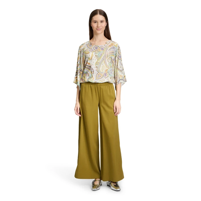 Dames Blouse 87897313 Cartoon GROEN DESSIN