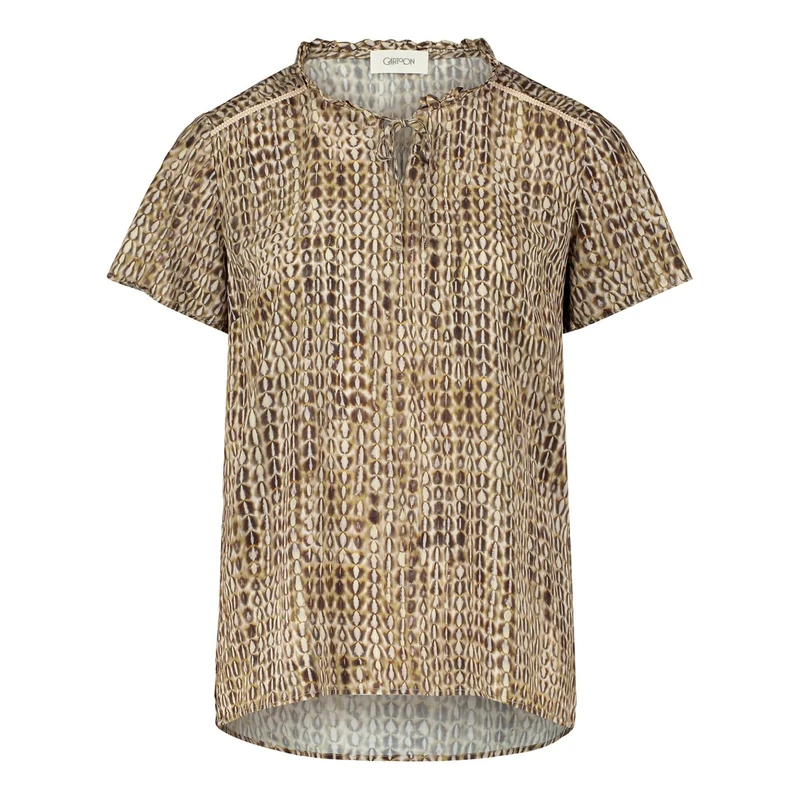Dames Blouse 87937309 Cartoon GROEN DESSIN
