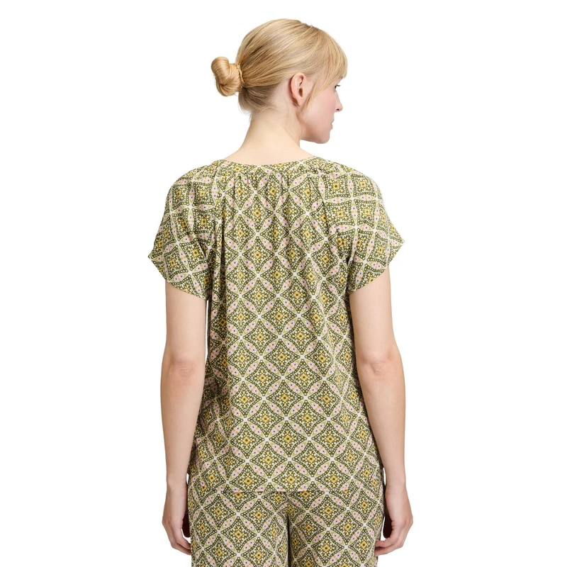 Dames Blouse 87967312 Cartoon GROEN DESSIN