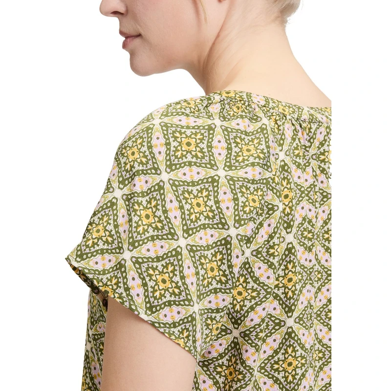 Dames Blouse 87967312 Cartoon GROEN DESSIN