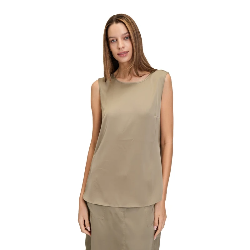 Dames Blouse 88211196 Betty Barclay MIDDEN BLAUW