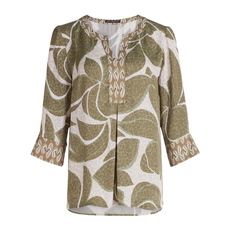 Dames Blouse 88231132 Betty Barclay GROEN DESSIN