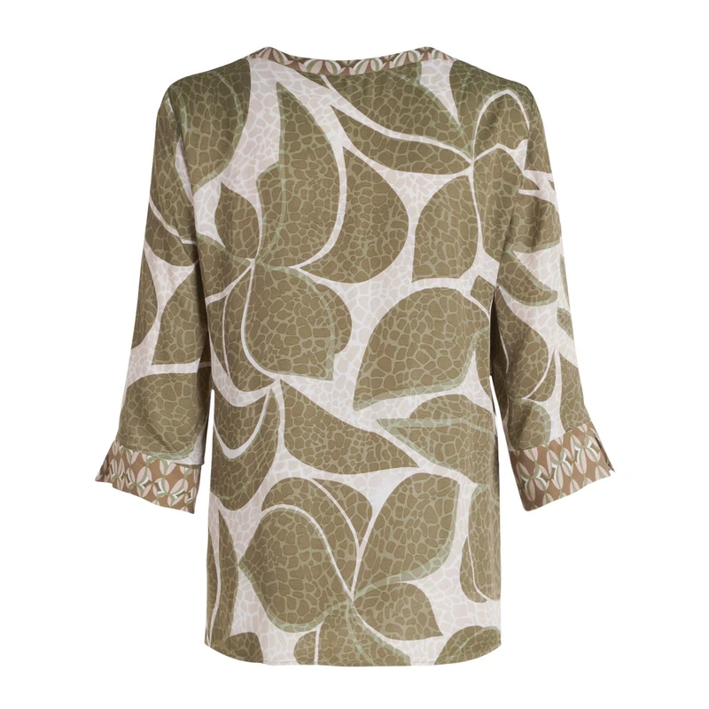 Dames Blouse 88231132 Betty Barclay GROEN DESSIN