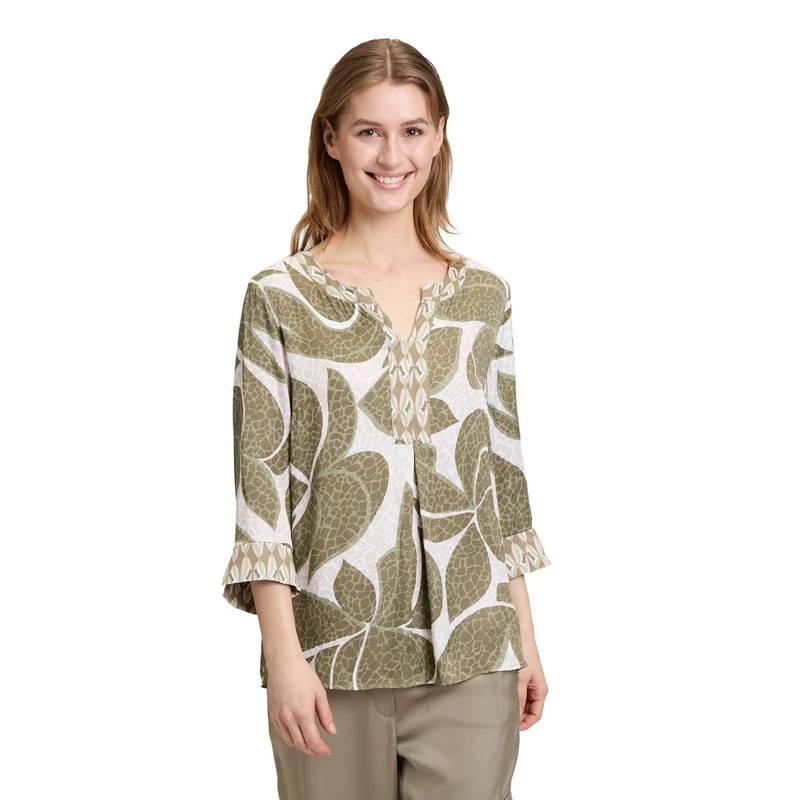 Dames Blouse 88231132 Betty Barclay GROEN DESSIN