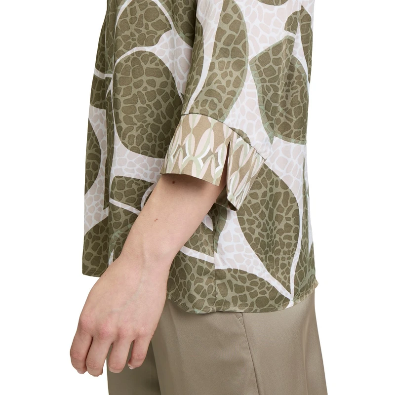 Dames Blouse 88231132 Betty Barclay GROEN DESSIN