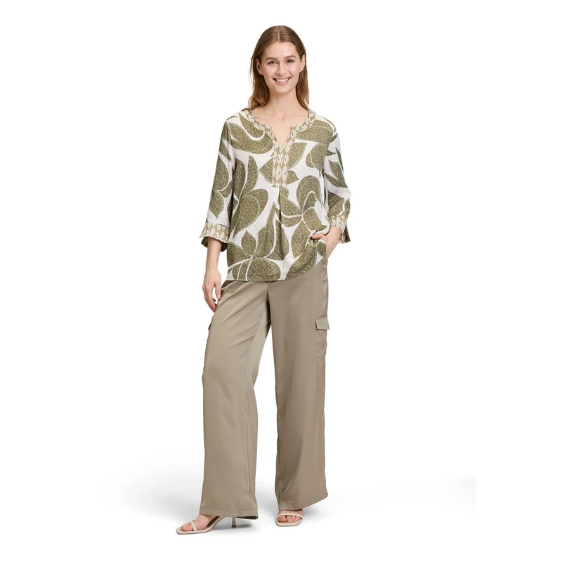 Dames Blouse 88231132 Betty Barclay GROEN DESSIN