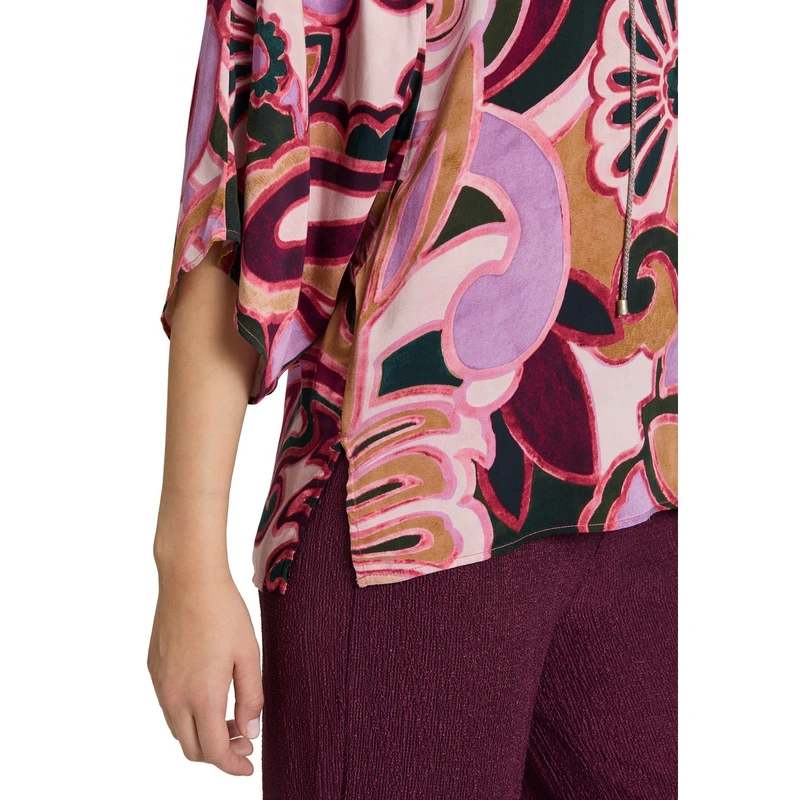 Dames Blouse 88507010 Cartoon PAARS DESSIN