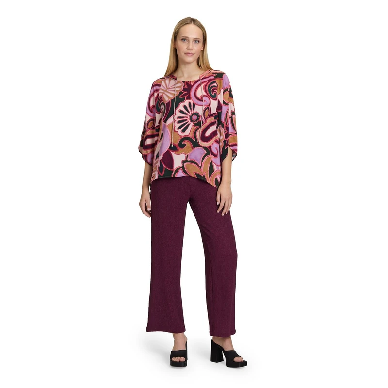 Dames Blouse 88507010 Cartoon PAARS DESSIN