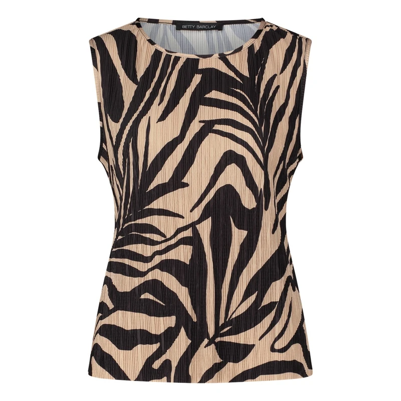 Dames Blouse 88531339 Betty Barclay ZWART DESSIN