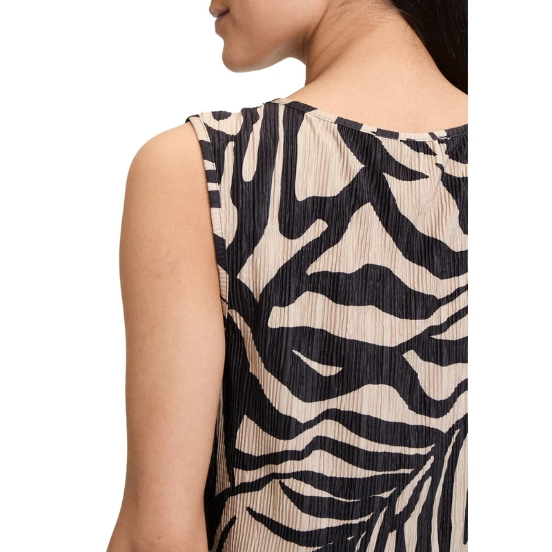 Dames Blouse 88531339 Betty Barclay ZWART DESSIN