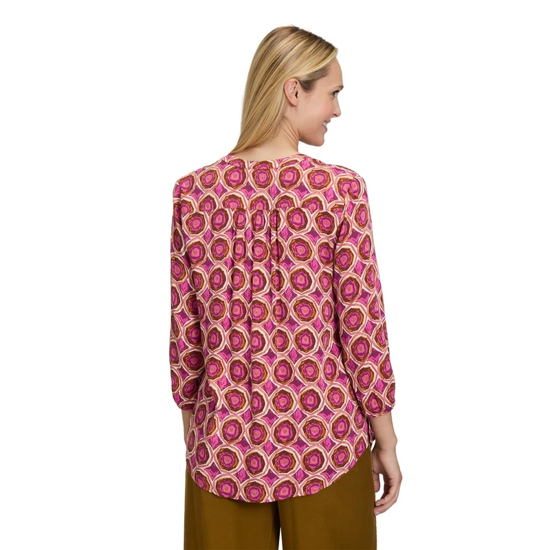 Dames Blouse 88547012 Cartoon PAARS DESSIN