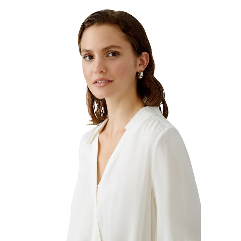 Dames Blouse 90869 Oui OFF-WHITE