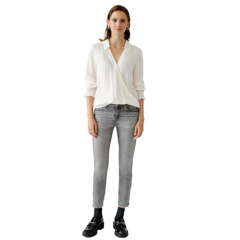 Dames Blouse 90869 Oui OFF-WHITE
