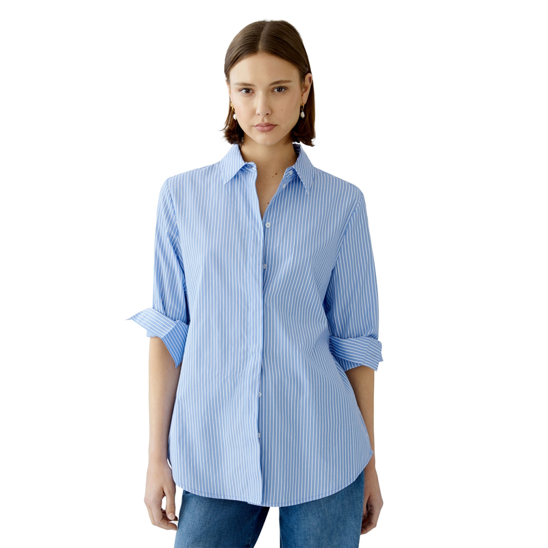 Dames Blouse 91888 Oui BLEU