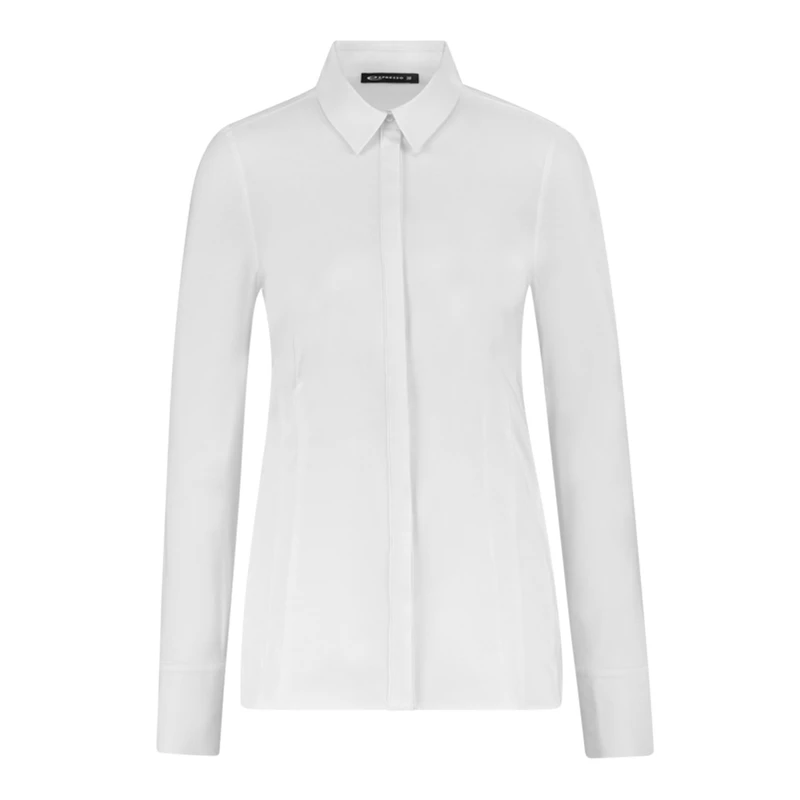 Dames Blouse 99Xani-001-200 Expresso Wit