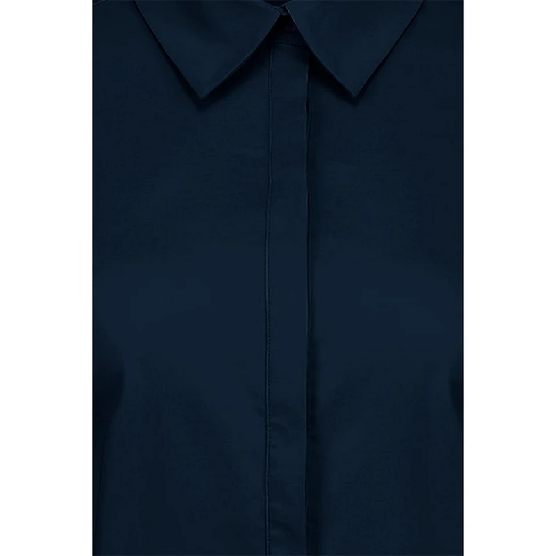 Dames Blouse 99Xani-345-300 Expresso NAVY