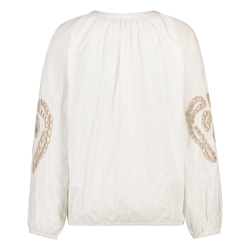 Dames Blouse Albertine Gardeur Collectie Wit