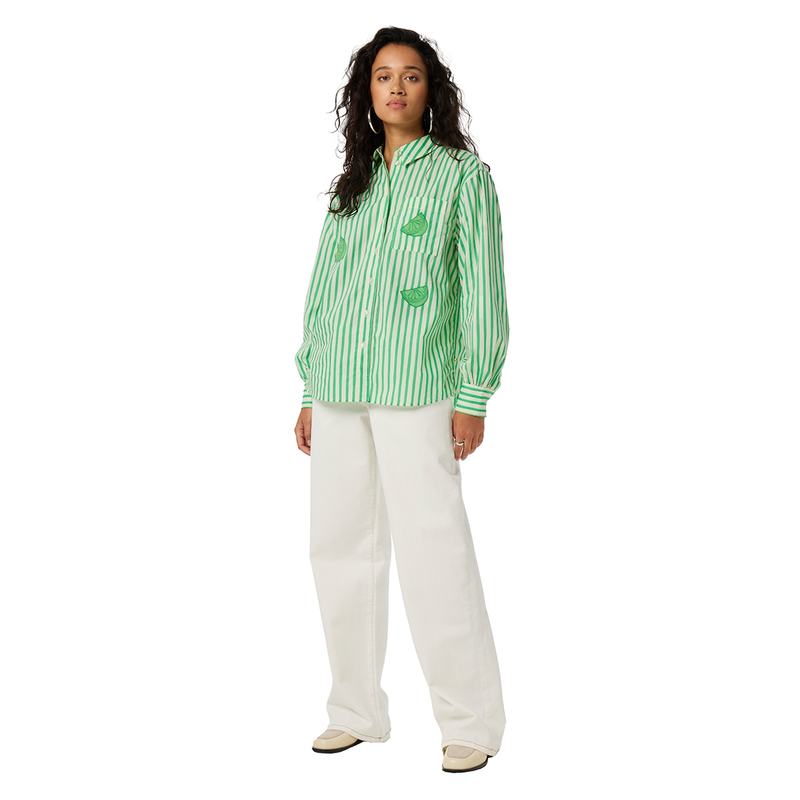 Dames Blouse Alex Fabienne Chapot APPELGROEN