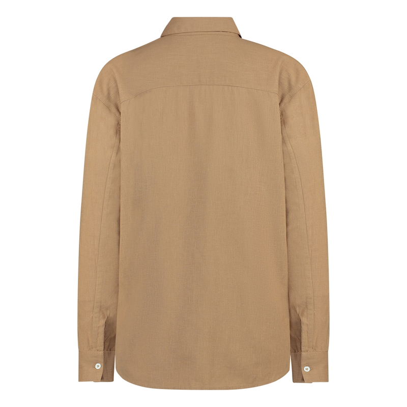 Dames Blouse AR-TW-101 Ivy & You CAMEL