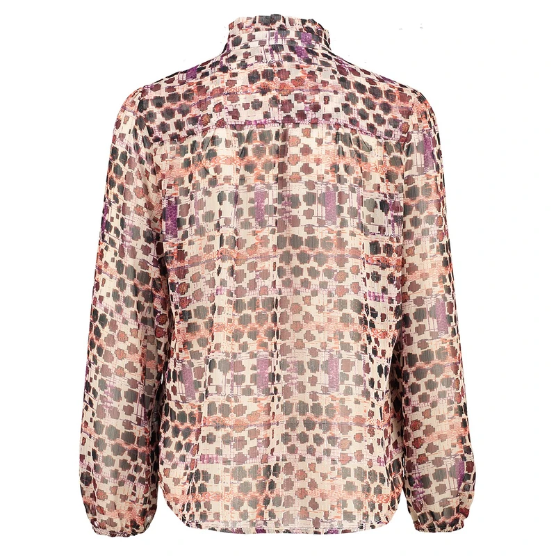 Dames Blouse Bl.Elm#D4071 Ivy & You WINE