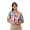 Dames Blouse BLNewVereBL.kmV-hals
