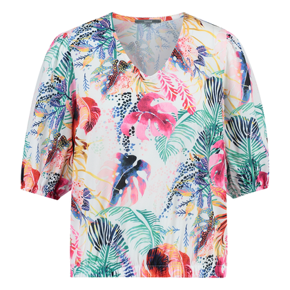 Dames Blouse BLNewVereBL.kmV-hals