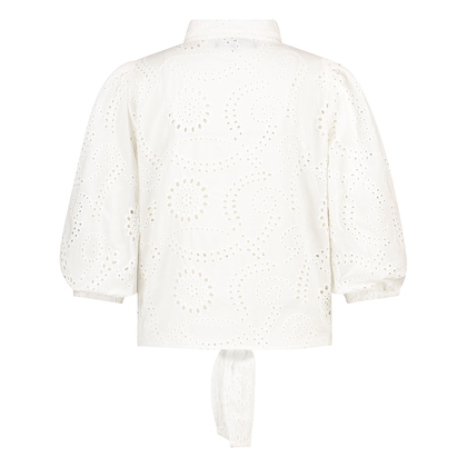 Dames Blouse broderie anglaise