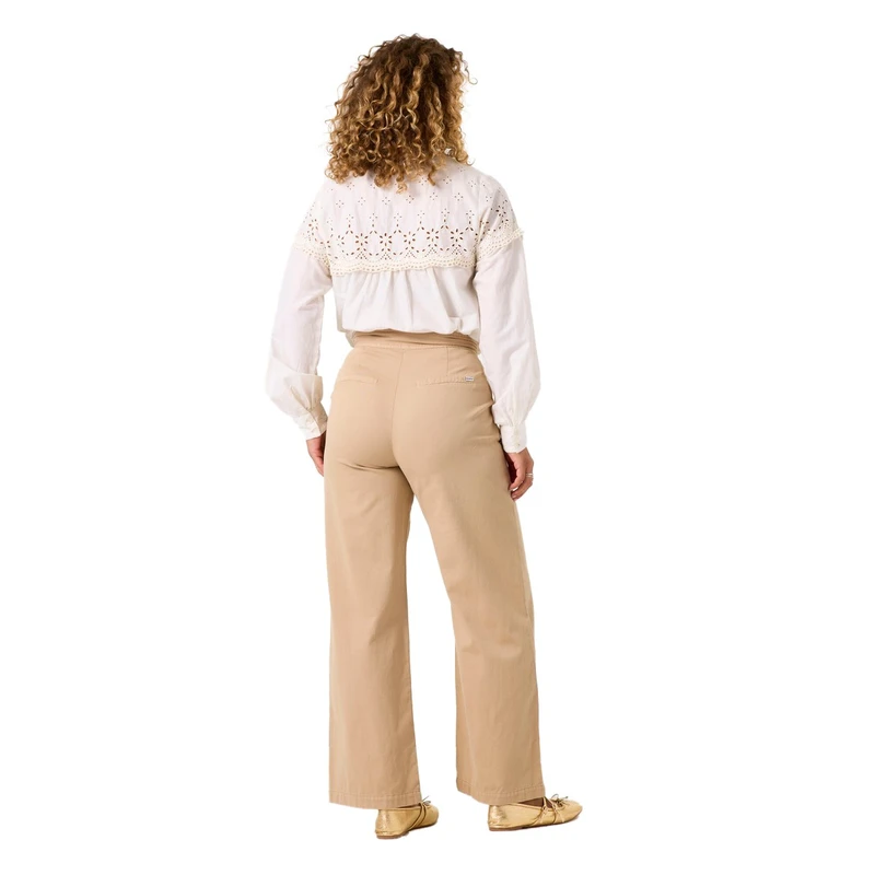Dames Blouse C50231 Garcia OFF-WHITE