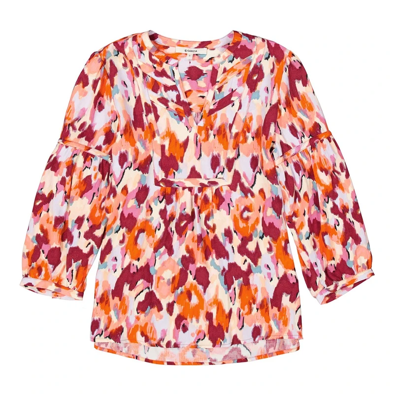 Dames Blouse C50237 Garcia ORANJE