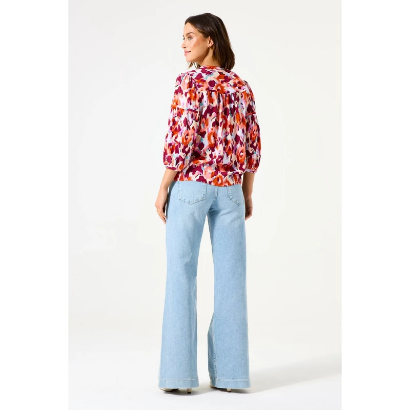 Dames Blouse C50237 Garcia ORANJE